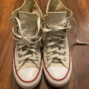 WOMENS HIGH TOP WHITE CONVERSE